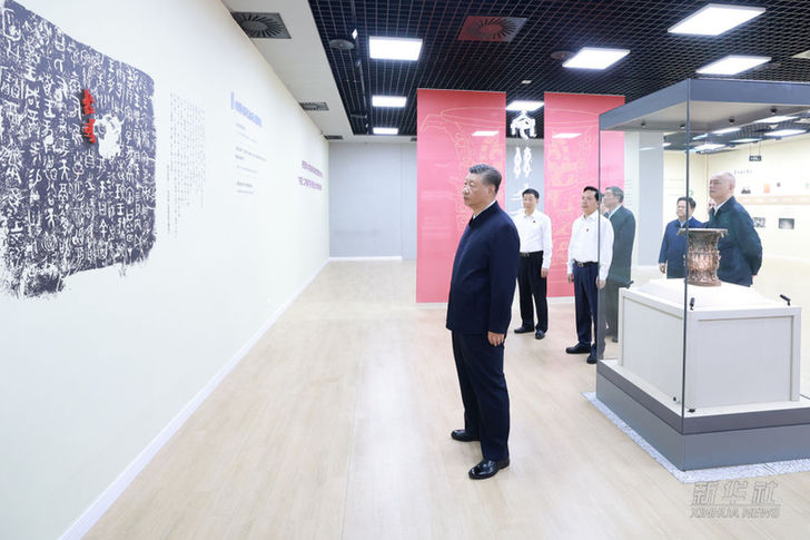 習近平在陜西寶雞市和甘肅天水市考察調(diào)研
